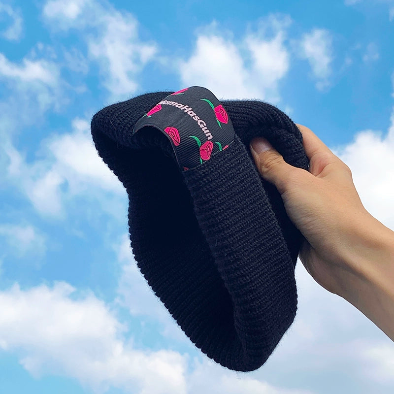 MamaHasGun カリフォルニアビーニー ヴィンテージ ニット帽子【MHG04001】