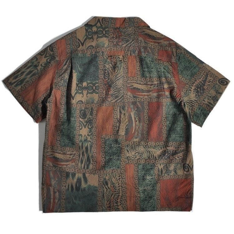 マルチカラーボタンダウン ビーチシャツ【NB01009】